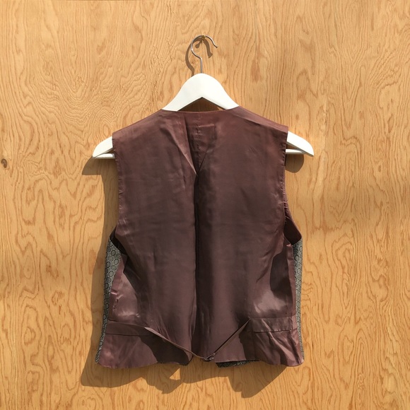 SOLD Vintage suit vest - Picture 3 of 5